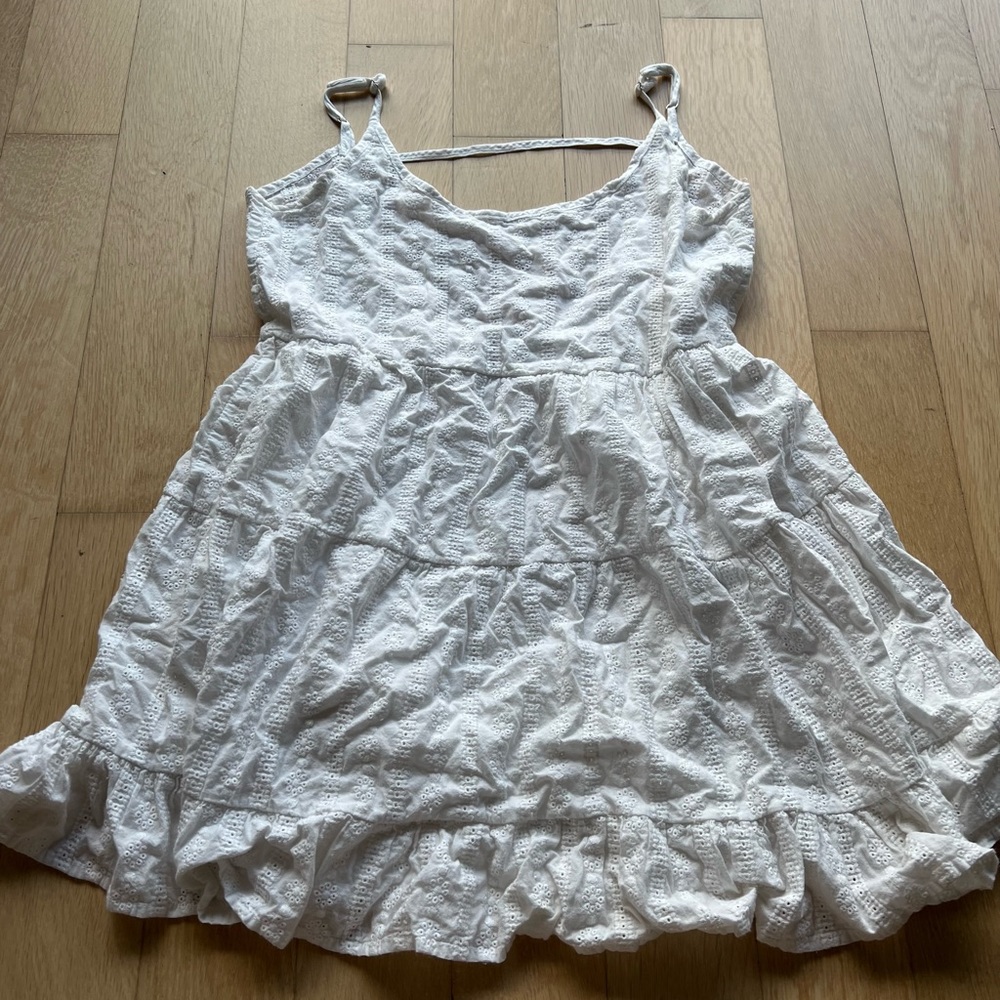 Brandy Meville eyelet Jada backless dress